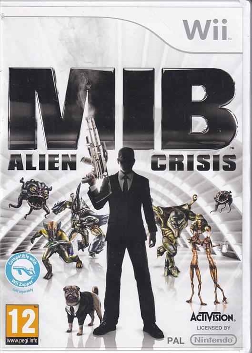 MIB Alien Crisis - Nintendo Wii (B Grade) (Genbrug)